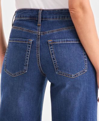 Women's High-Rise Wide-Leg Jeans