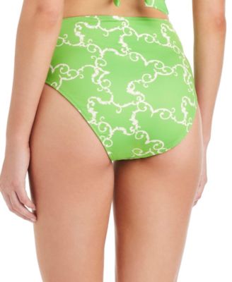 Women's Pretty In Provence Reversible High-Rise Swim Bottoms