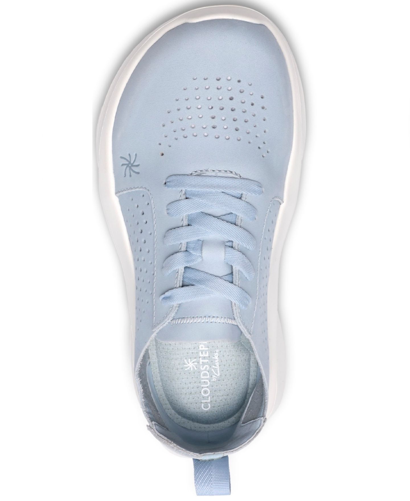 Женские кроссовки Clarks Cloudsteppers Solevana Style Lace-Up, цвет: Светлый синий — фото 4
