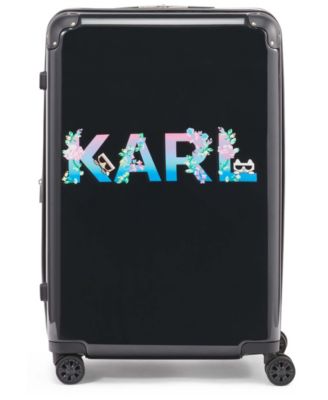 Flowers Large Upright Suitcase