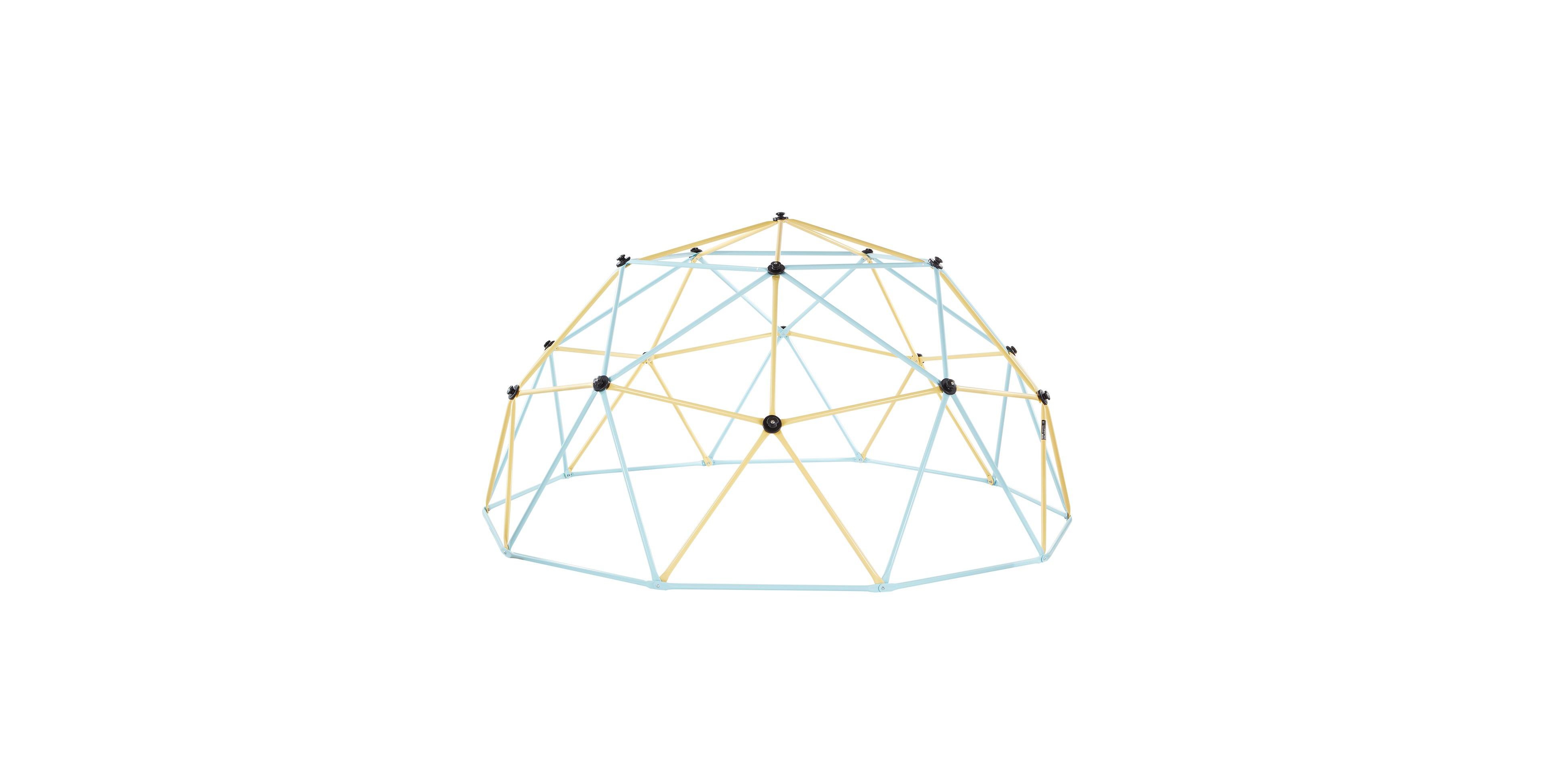 Sugift 10FT Climbing Dome with Octopus Net and Basketballs, 1000 Lb Capacity, Ages 3-10