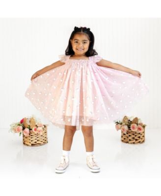 Baby Girls Bunny Easter Tulle Dress