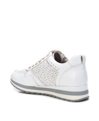 Women's Side Zipper Casual Sneakers