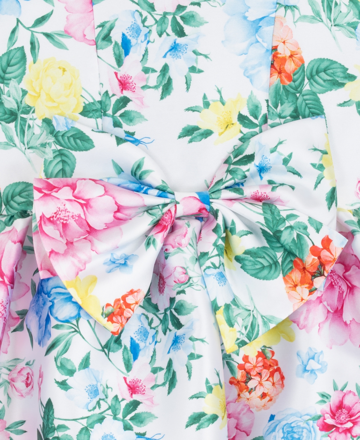 Rare Editions Girls' 7-16 Mikado Paneled Dress