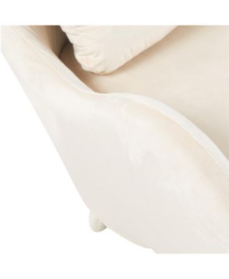 Modern Velvet Accent Chair - Pet-Friendly 2-in-1 Lounge for Living Room & Office