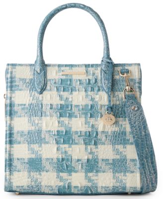 Caroline Sakura Small Leather Satchel Bag