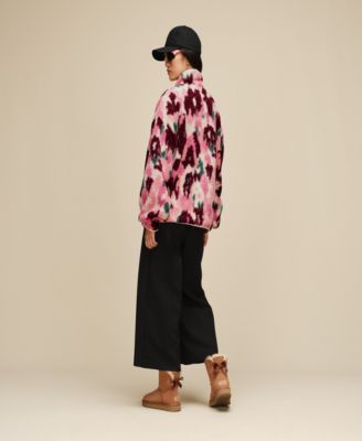 UGG Women's Full-Zip Plush Fleece Jacket