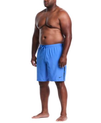 Men's 9" Big & Tall Breaker Logo Tape Volley Swim Shorts