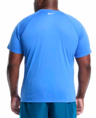 Men's Big & Tall Short-Sleeve Hydro Guard Swim Shirt