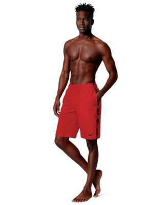 Men's Breaker Logo Tape Volley 9" Swim Shorts