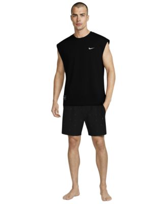 Men's Cover-Up Swim Crop Top