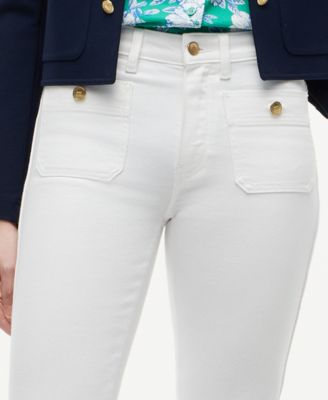 Women's Twill Patch Pocket Chinos Pants