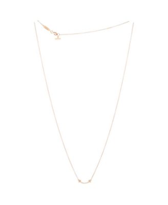 T Smile Pendant Necklace