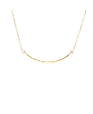 T Smile Pendant Necklace