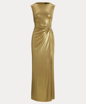 Women's Boat Neck Gown