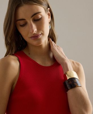 Women's Rib-Knit Crewneck Sweater