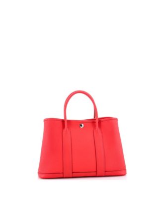 30 Garden Party Tote Leather
