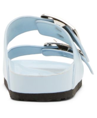 Bodie Buckle Footbed Slide Sandals