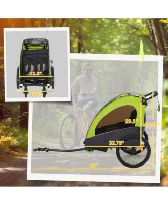 3 in 1 Kids Bike Trailer Jogger and Stroller