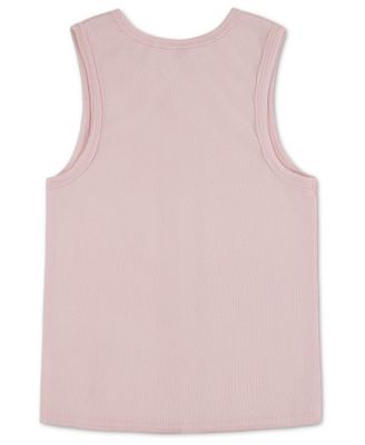 Girls' Buttoned Tank Top