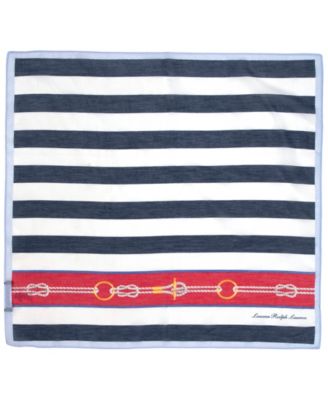 Lauren Ralph Lauren - Nautical Stripe Small Square Scarf