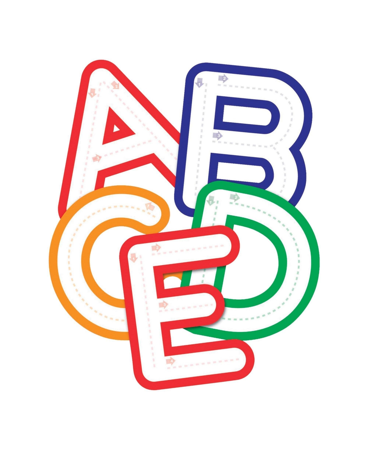 Roylco Follow Along Tracing the Letters of the Alphabet - 26 Pieces