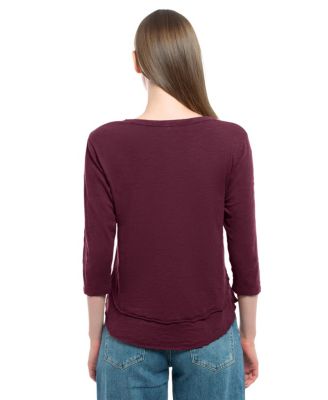 Women's Sleeve Mock Layer Tee
