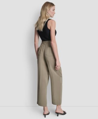 Women's Sueded Fuji Two-Button Cargo Pants
