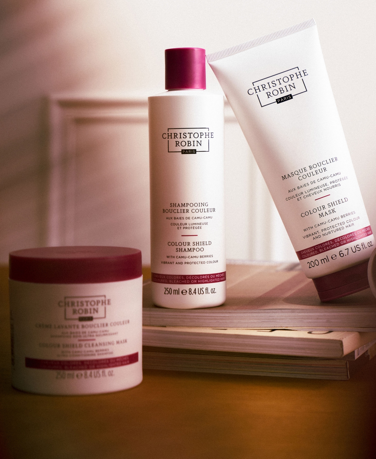 Christophe Robin Colour Shield Shampoo with Camu-Camu Berries, 8.5oz