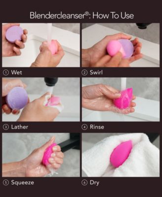 Blendercleanser Tool Scrub Lavender Exfoliating Solid Soap, 1 oz.