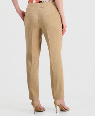 Women's Clean-Waist Straight-Leg Pants