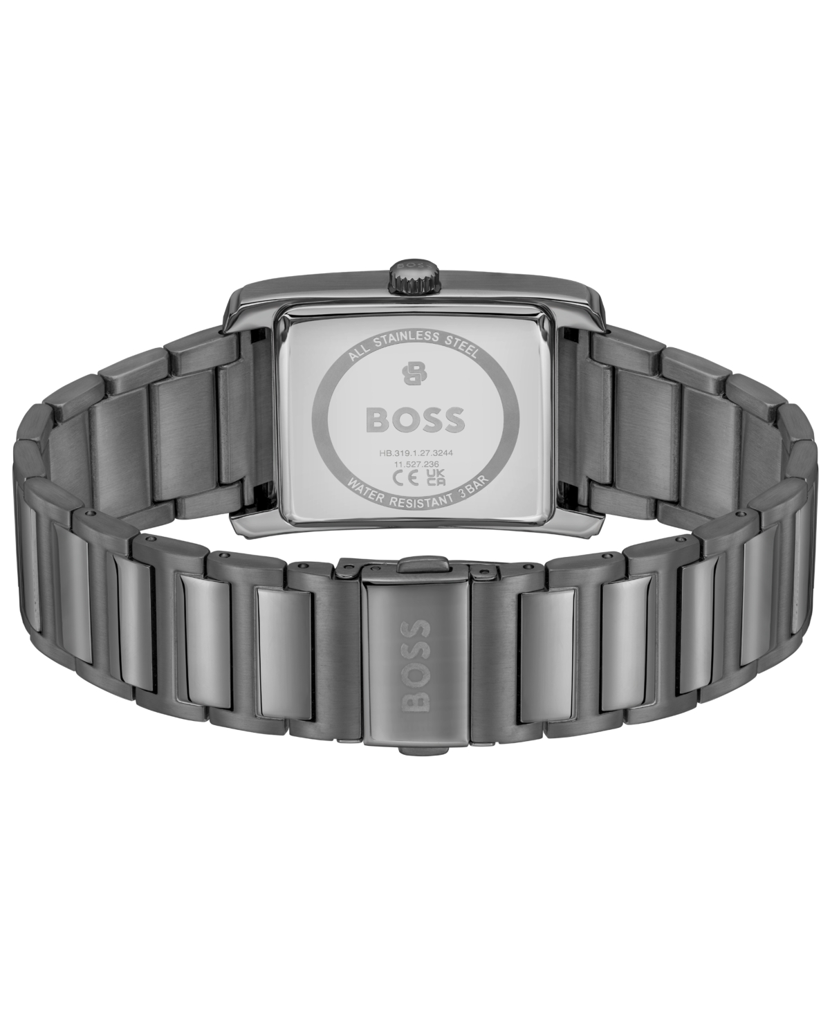 Hugo Boss Men's Principle Dress Multi Quartz Multi Ionic Plated Grey Steel Watch, 42.5mm
