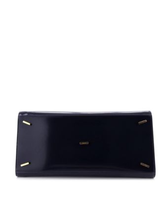 Large Hug Top Handle Bag Leather