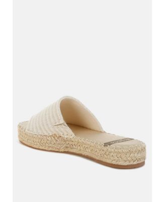Womens Akara Canvas Espadrille Flatforms