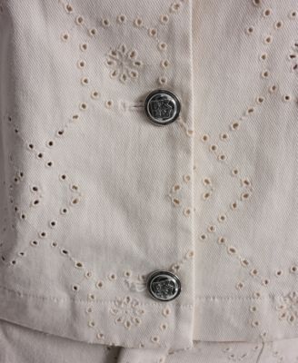 Women's Short-Sleeve Button-Front Shirt