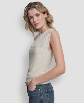 Women's Crewneck Sleeveless Top