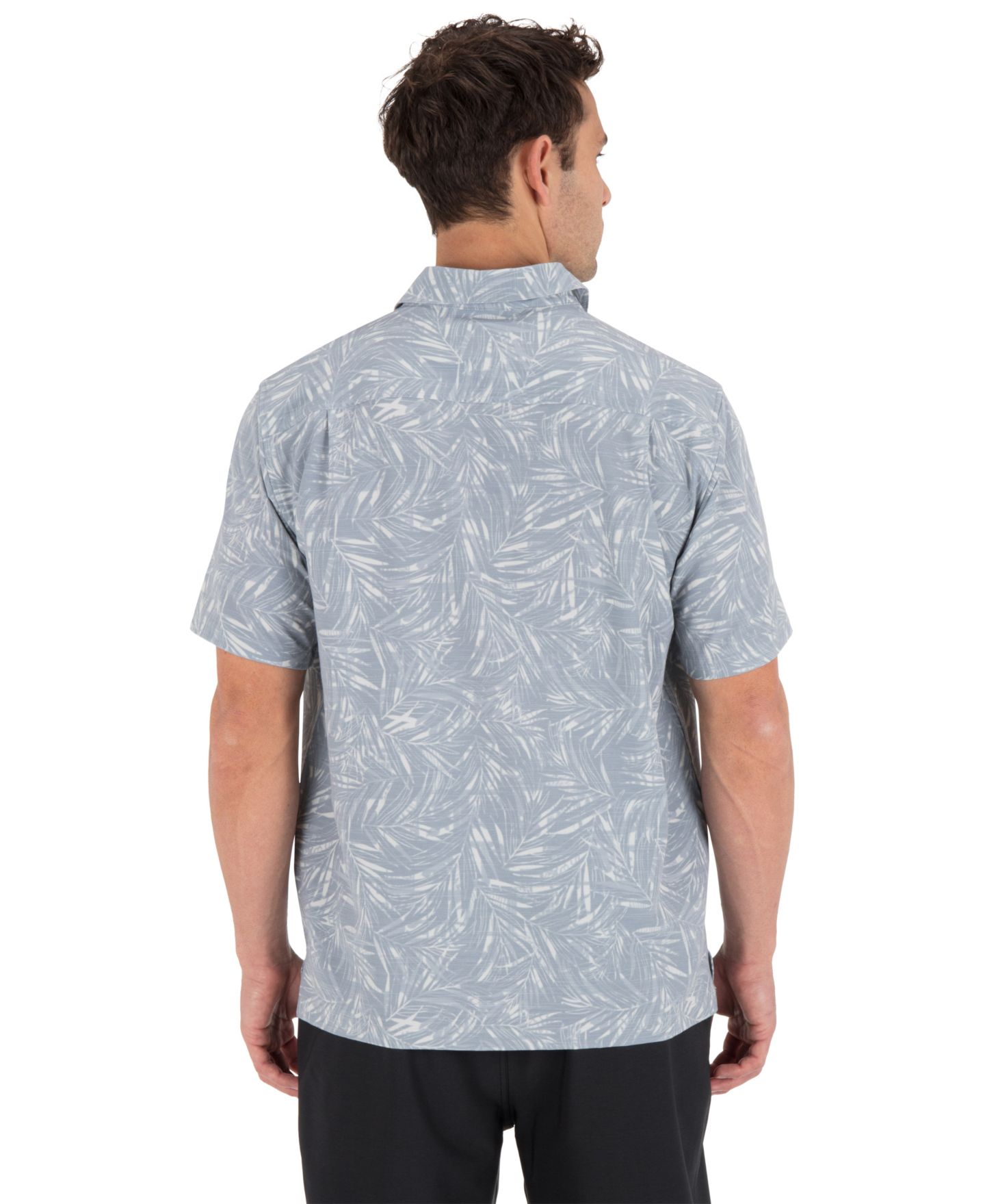Мужской свитер Hurley Newport Pullover Short-Sleeve Shirt, цвет: Particle — фото 5