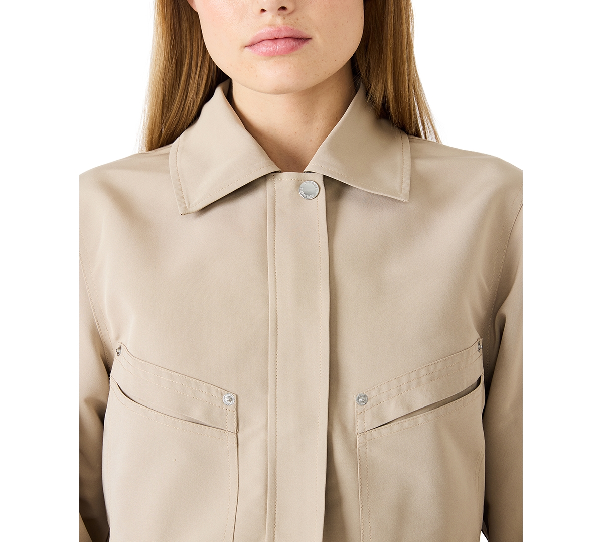 Steve Madden Women's Sloan Collared Neck Jacket