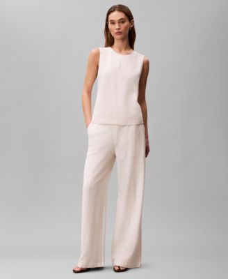 Women's Textured Sleeveless Top