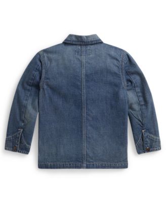 Boys' 2-7 Long-Sleeve Denim Jacket