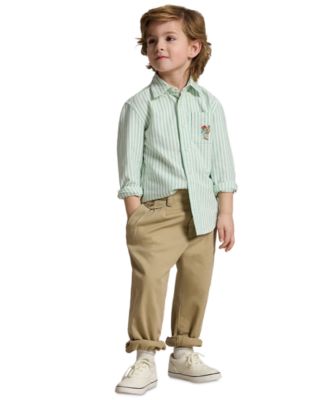 Boys' 2-7 Long-Sleeve Oxford Shirt