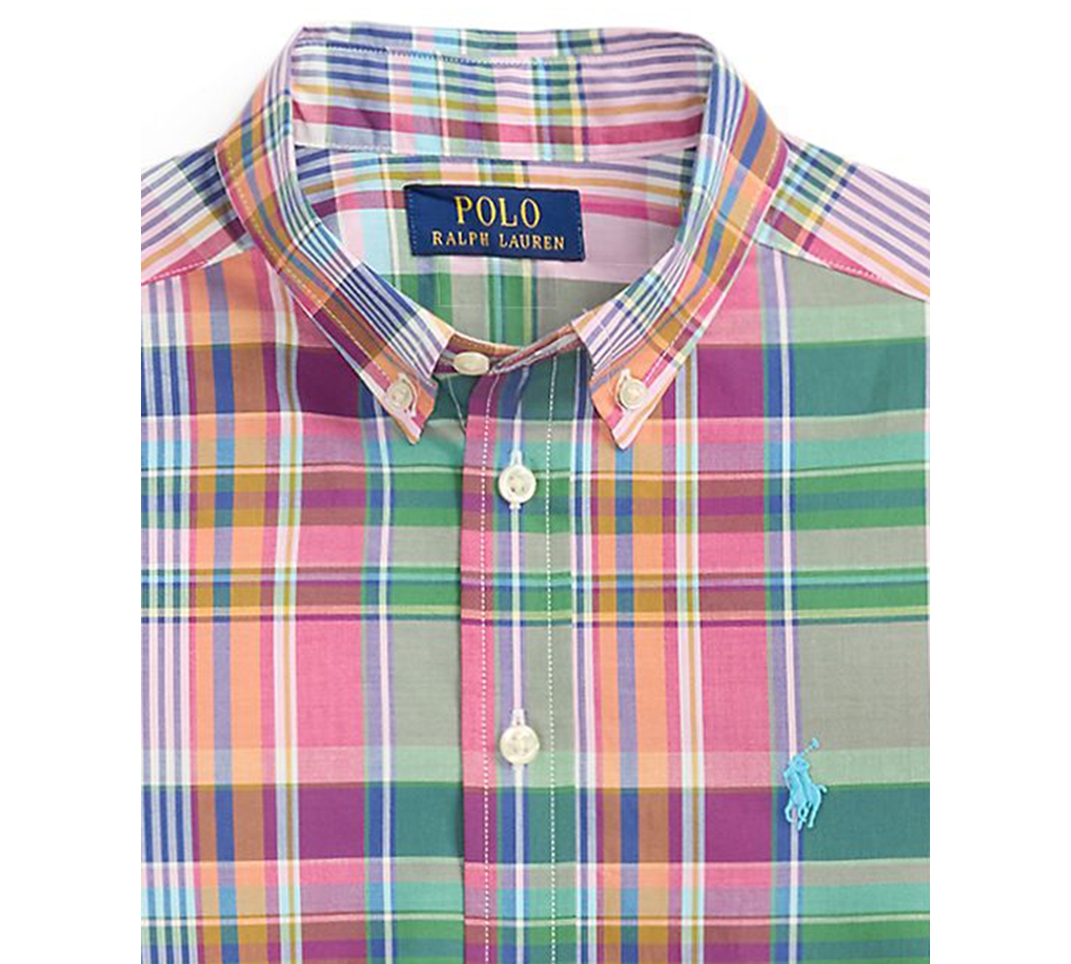 Polo Ralph Lauren Boys' 8-20 Button-Down Collar Poplin Shirt