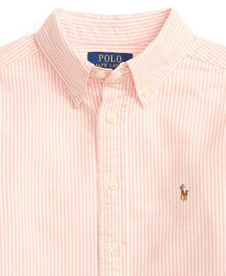 Boys' 8-20 Striped Long-Sleeve Shirt