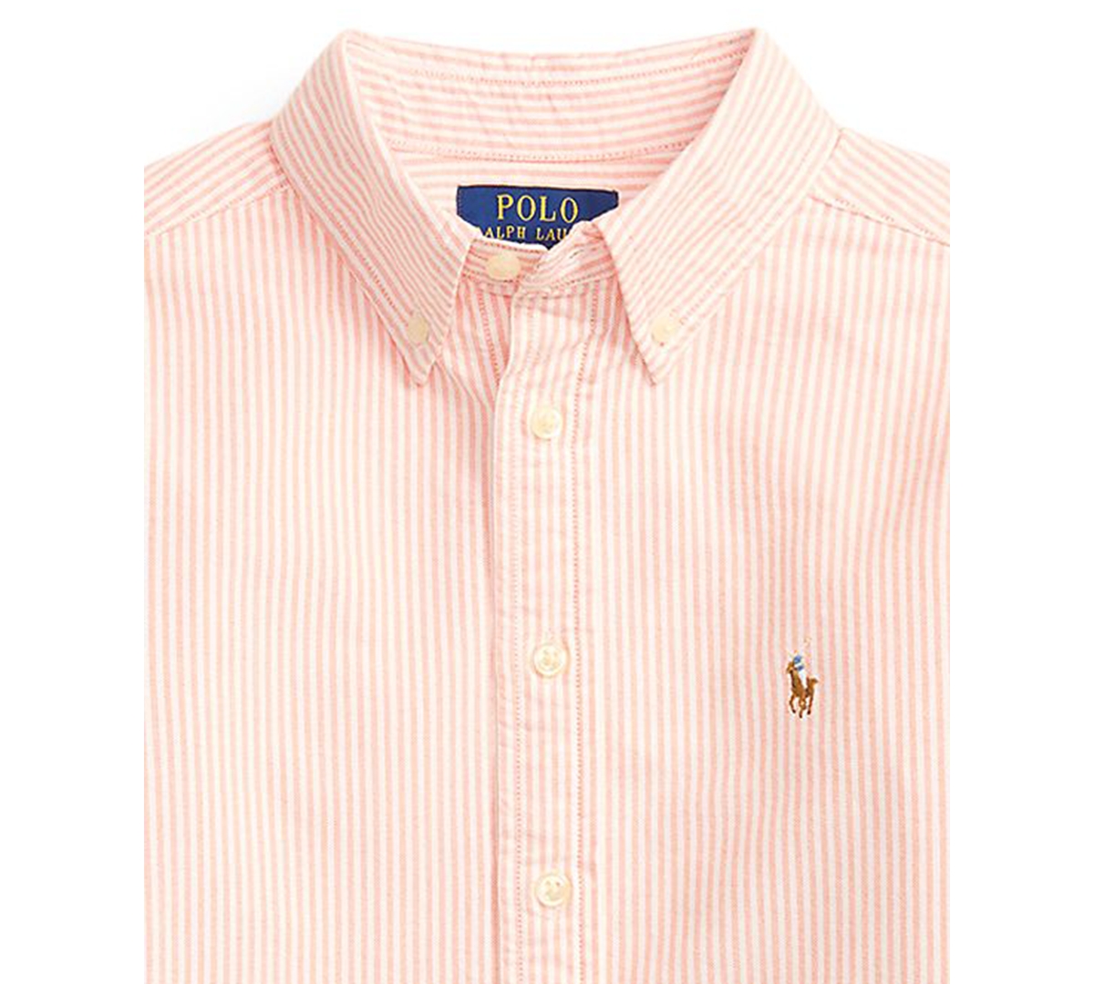 Polo Ralph Lauren Boys' 8-20 Striped Long-Sleeve Shirt