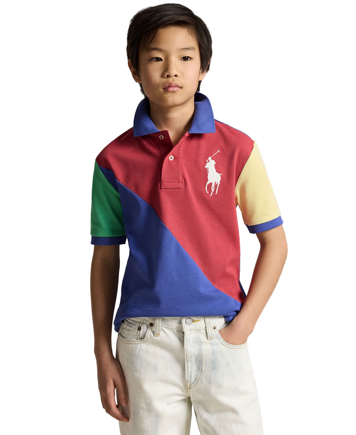 Polo Ralph Lauren Boys' 8-20 Collar Shirt