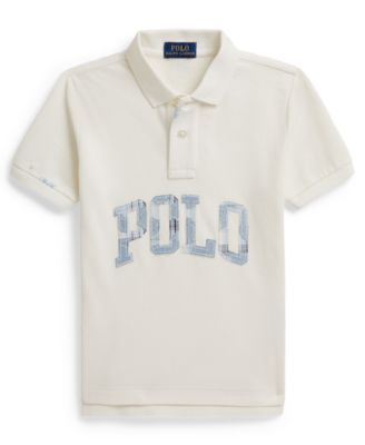 Boys' 2-7 Logo Detail Polo Shirt