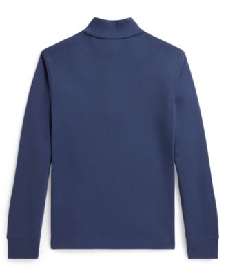 Boys' 8-20 Interlock Quarter-Zip Sweatshirt