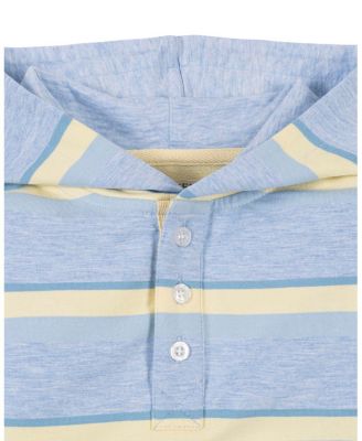 Boys Organic French Terry Henley Hoodie