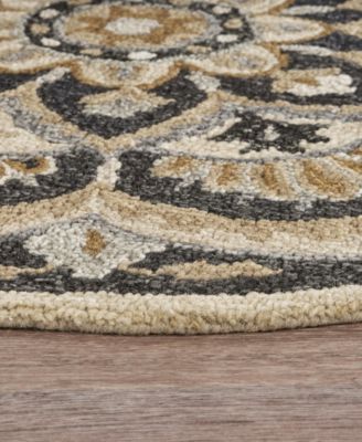 Radiance RDC-062 6' x 6' Round Area Rug
