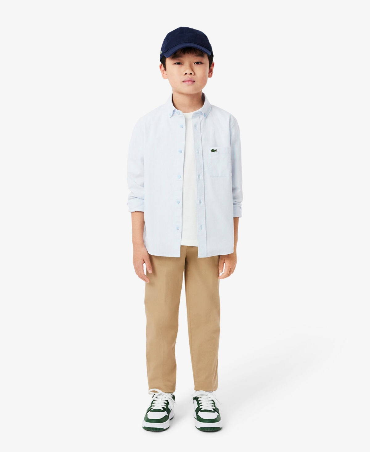 Lacoste Boys' 8-18 Stretch Twill Pants